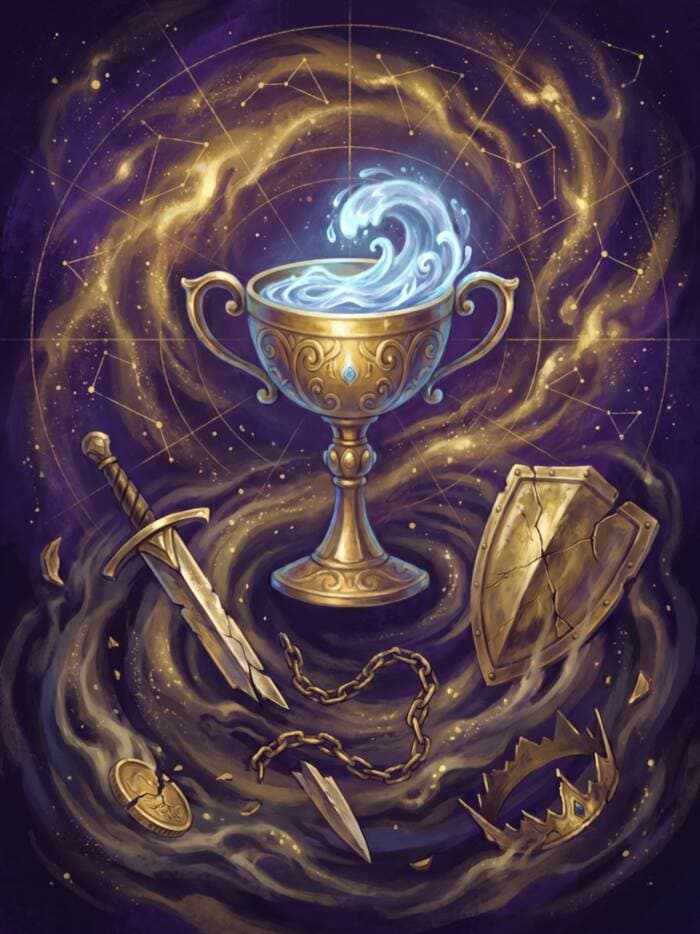 Five of Cups