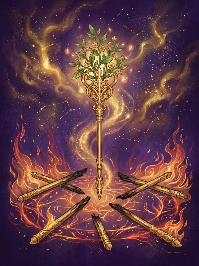 Five of Wands